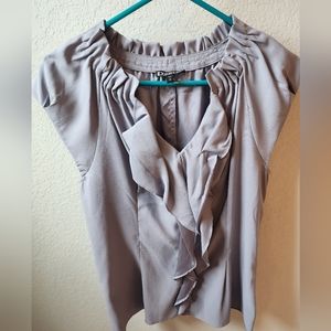 Express gray blouse